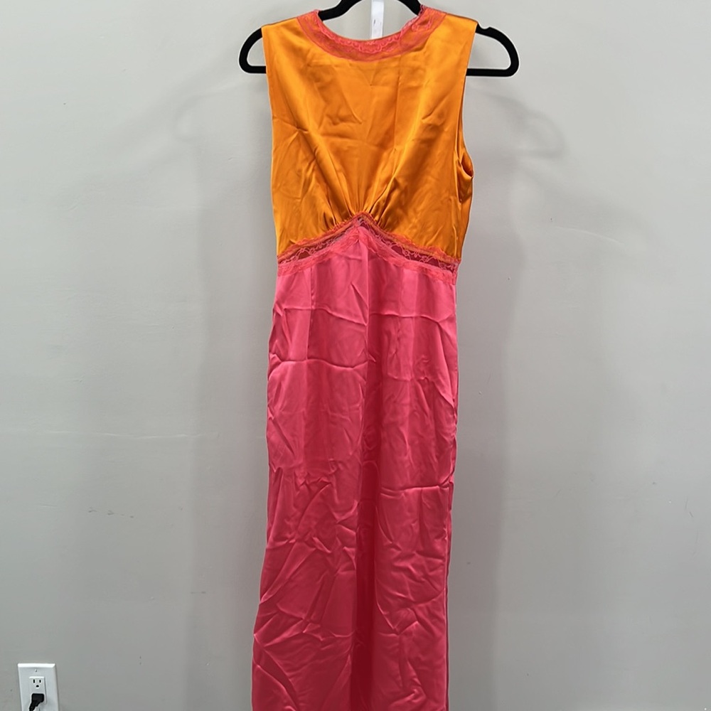 NEVER FULLY DRESSED May Satin Midi Dress - Picture 10 of 13